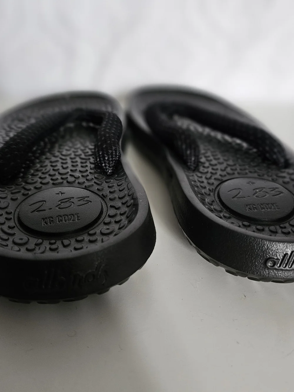 All Birds Men's Black Foam Flip Flop Slippers